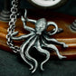 Octopus Pendant - 925 Silver Handmade Deep Sea Creature