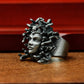 Medusa Snake Queen Ring - 925 Sterling Silver Handmade