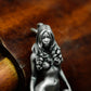 Witch Priestess Pendant - 925 Silver Handmade