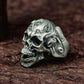 Doomsday Skull Survival Ring - 925 Sterling Silver Handmade