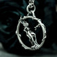 Bound Figure Pendant ¨C 925 Silver Handmade