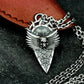 British Mourning Pendant - 925 Silver Handmade