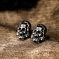 Halfjaw Skull Cufflinks - 925 Sterling Silver Handmade