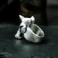 Unicorn Minimalist Ring ¨C 925 Silver Handmade