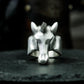 Unicorn Minimalist Ring ¨C 925 Silver Handmade