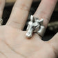Unicorn Minimalist Ring ¨C 925 Silver Handmade