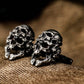 Multiple Skull Cufflinks - 925 Silver Handmade