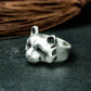 Raccoon Minimalist Ring ¨C 925 Silver Handmade