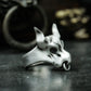 Bull Minimalist Ring ¨C 925 Silver Handmade