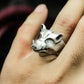 Boar Minimalist Ring ¨C 925 Silver Handmade