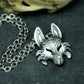 Wolf Mask Pendant - 925 Silver Handmade