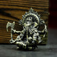 Multi-Armed Deity Pendant ¨C 925 Silver Handmade