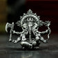 Multi-Armed Deity Pendant ¨C 925 Silver Handmade