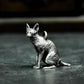 Sphynx Cat Pendant ¨C Handmade 925 Silver Egyptian Guardian Necklace
