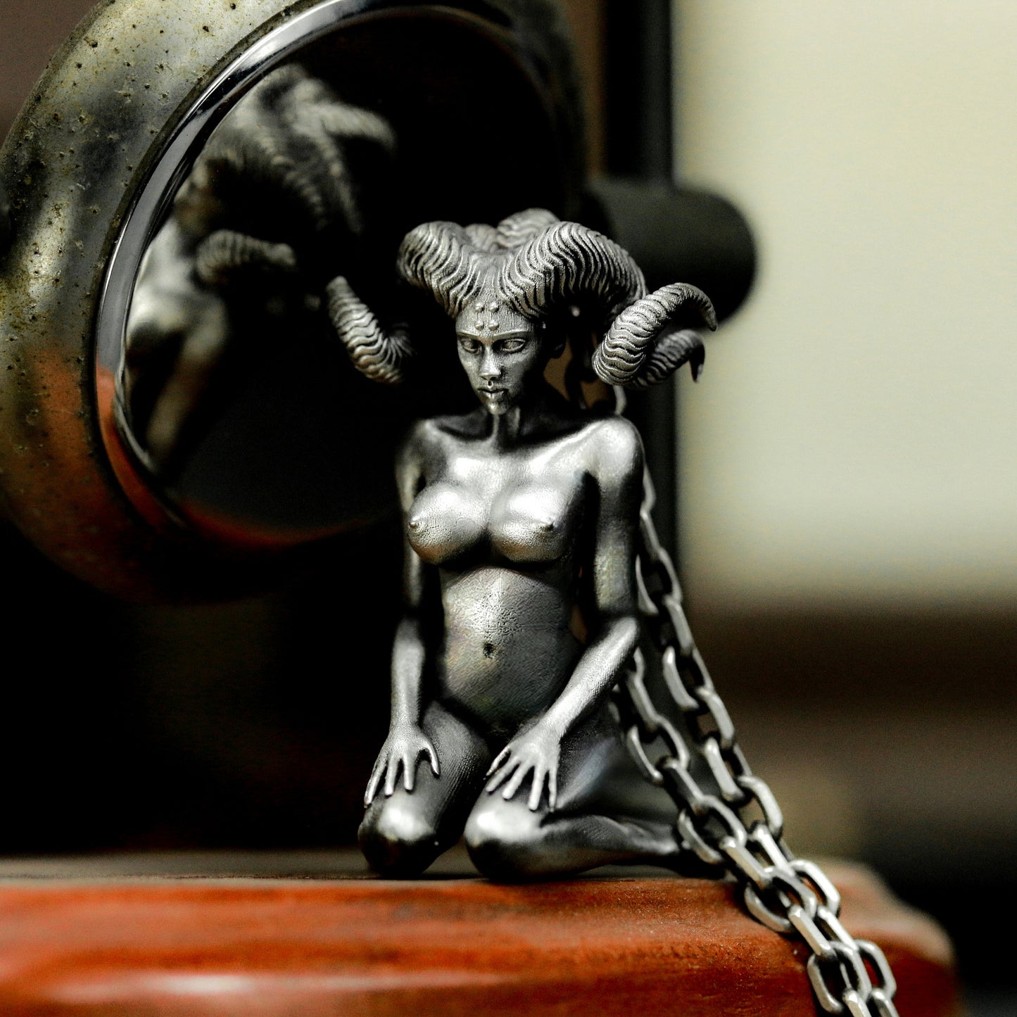 Succubus Pendant - 925 Silver Handmade
