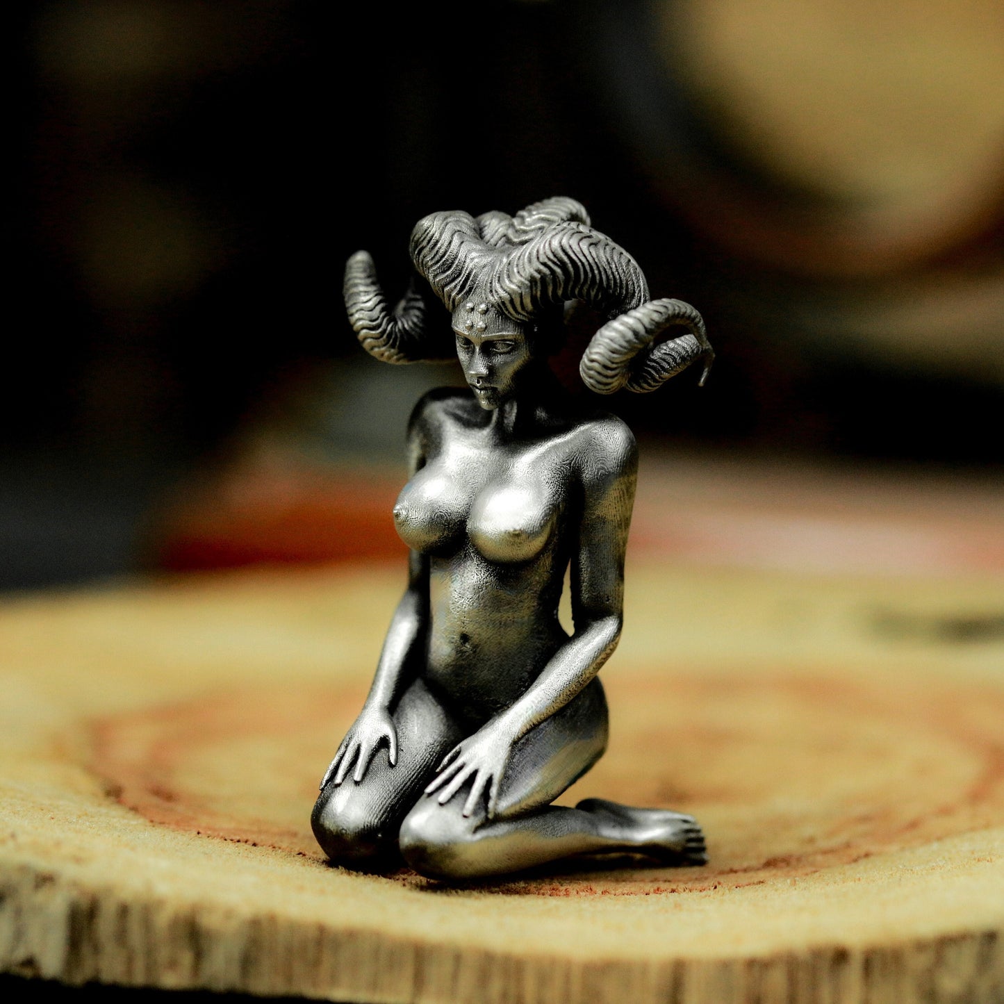 Succubus Pendant - 925 Silver Handmade