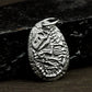 Fossil-Style Insect Shell Pendant (Raised) ¨C 925 Sterling Silver Handmade
