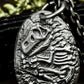 Fossil-Style Insect Shell Pendant (Raised) ¨C 925 Sterling Silver Handmade