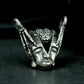 Guanyin Mask Pendant - 925 Silver Handmade Divine Expression