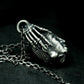 Guanyin Mask Pendant - 925 Silver Handmade Divine Expression