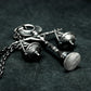 Anubis Balance Pendant - 925 Silver Handmade