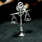 Anubis Balance Pendant - 925 Silver Handmade
