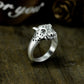 Minimalist Leopard Ring - 925 Sterling Silver Handmade