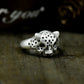 Minimalist Leopard Ring - 925 Sterling Silver Handmade