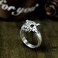 Minimalist Leopard Ring - 925 Sterling Silver Handmade