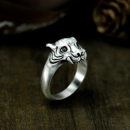 Panther Ring ¨C 925 Silver Handmade