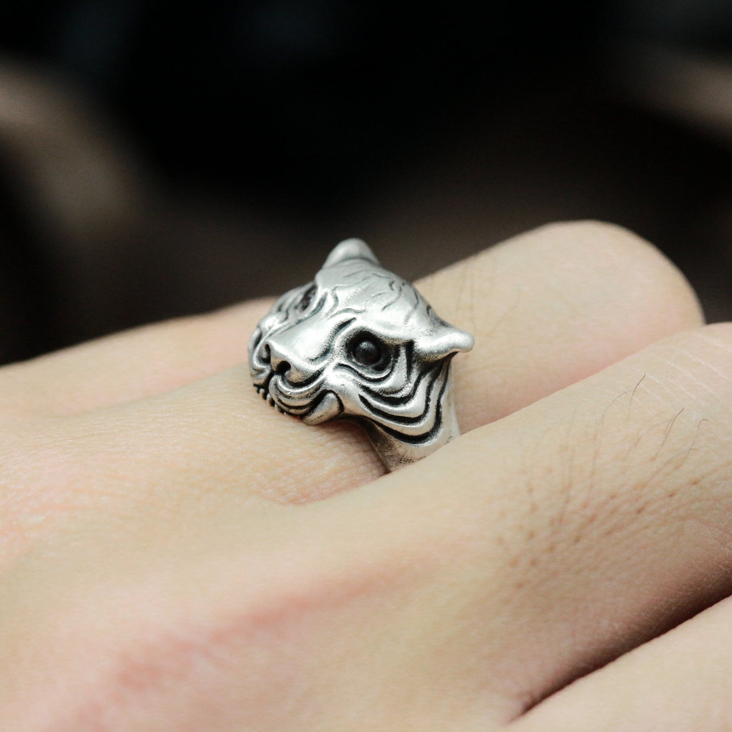Panther Ring ¨C 925 Silver Handmade