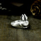 Cat Face Ring ¨C 925 Silver Handmade