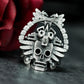 Mayan High Priest Ring ¨C Handmade 925 Silver Tribal Ceremony Band