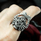 Mayan High Priest Ring ¨C Handmade 925 Silver Tribal Ceremony Band