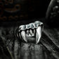 Vampire Fang Ring - 925 Silver Handmade Gothic Horror