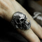 Fangs Skull Ring - 925 Silver Handmade