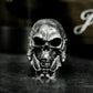 Fangs Skull Ring - 925 Silver Handmade