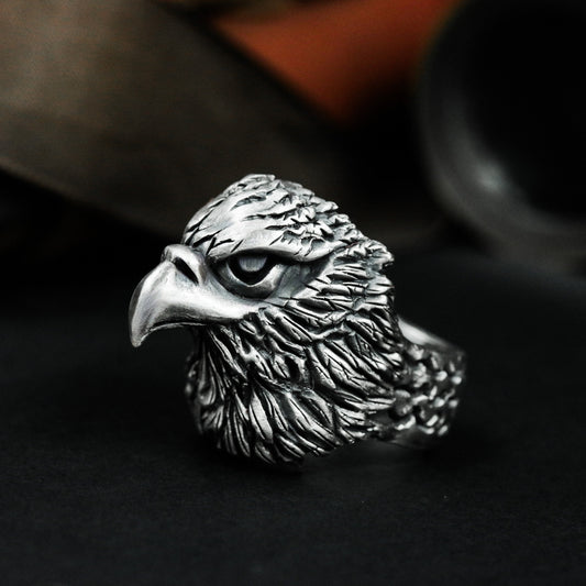 Falcon Ring ¨C 925 Sterling Silver Handmade
