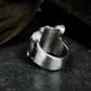 Shar Pei Dog Ring - 925 Silver Handmade
