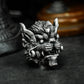 Lion King Mythical Beast Ring - 925 Silver Handmade