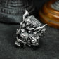 Lion King Mythical Beast Ring - 925 Silver Handmade
