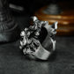 Lion King Mythical Beast Ring - 925 Silver Handmade