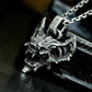 Bat Head Pendant ¨C 925 Silver Handmade