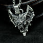Bat Head Pendant ¨C 925 Silver Handmade