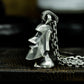 Moai Totem Pendant ¨C 925 Sterling Silver Handmade