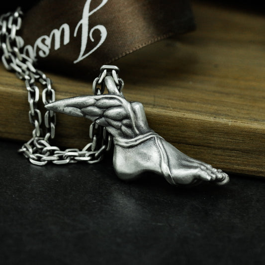 Zeus Wing Pendant - 925 Silver Handmade
