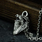 Cobra Head Pendant with Flared Hood ¨C 925 Sterling Silver Handmade