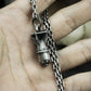 War and Missiles Pendant - 925 Silver Handmade