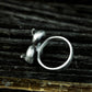 Ram Horn Power Ring - 925 Silver Handmade