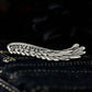Wings of Holy Light Tie Clip, Wing Design, 925 Silver Handmade